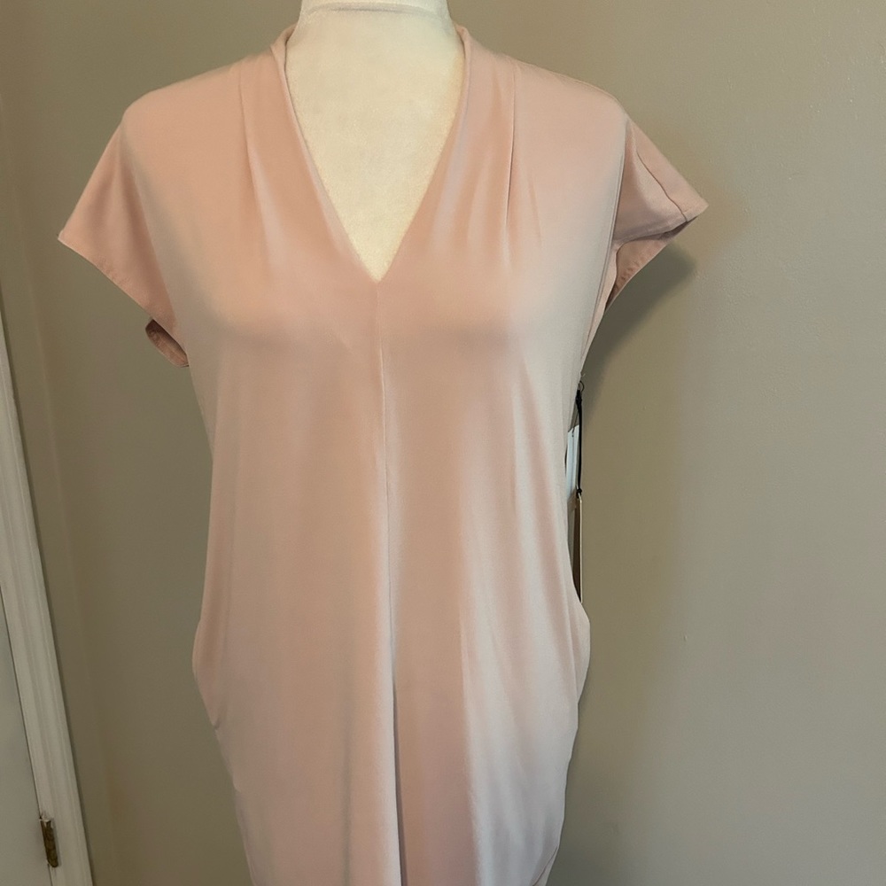 Halogen Size‎ Small Pink Short Sleeve Dresz